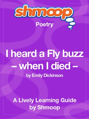 cover image of I heard a Fly buzz – when I died –